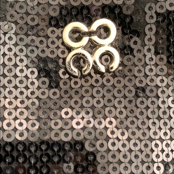 Coach black sequin wristlet - Picture 4 of 8